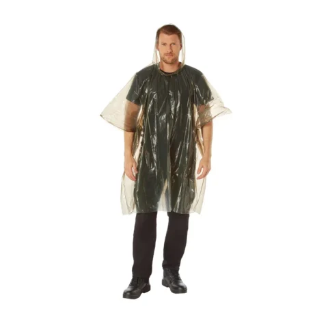 Poncho de emergencia todo clima