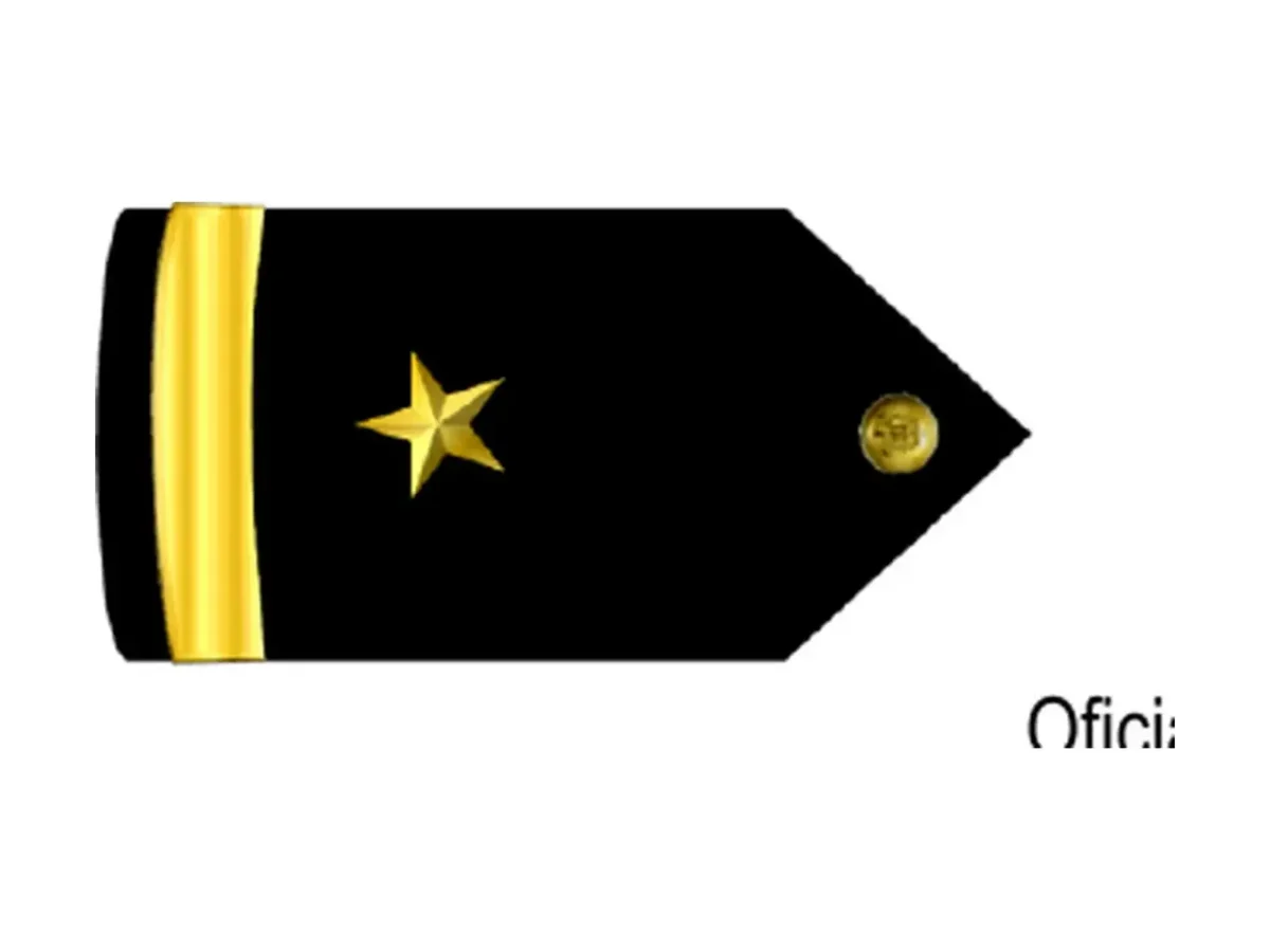 Capona ARD negra — Teniente de Corbeta