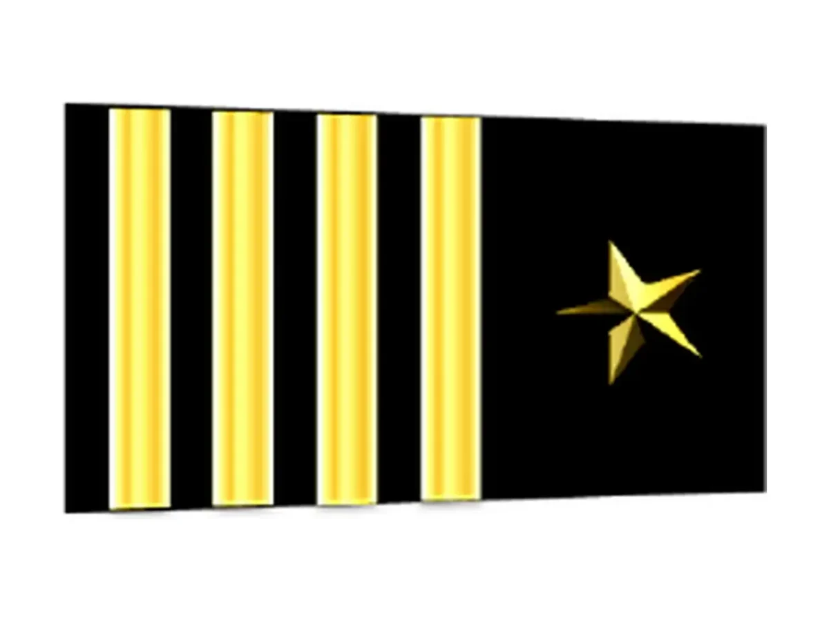 Charretera ARD — Capitán de Navío