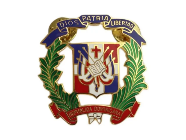 Escudo metálico para kepis del Ejército