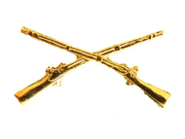Distintivo de metal Infantería