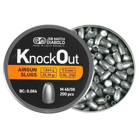 KnockOut Slugs .216 – 25.39 gr