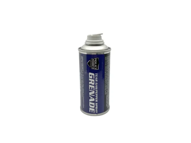 Police Force Tear Gas + Pepper Spray Grenade
