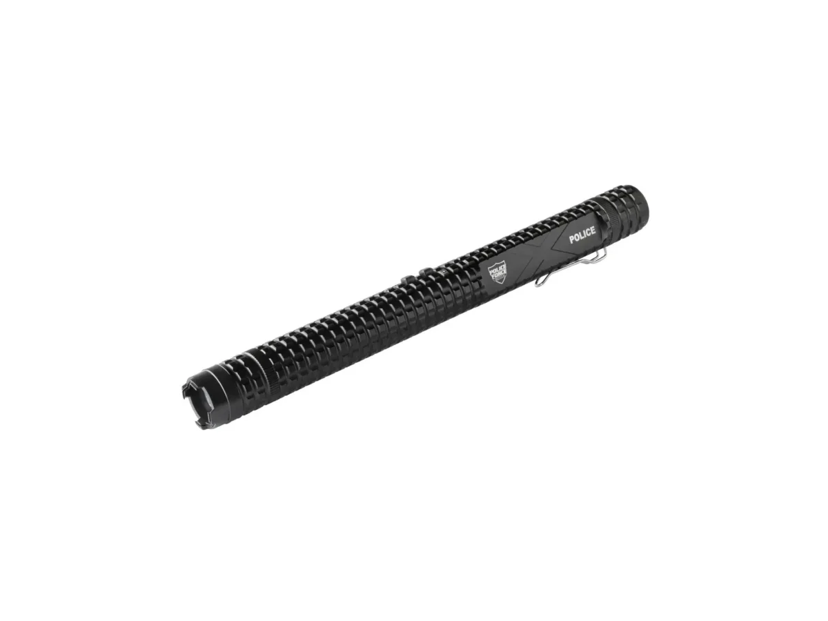 Police Force Tactical Stun Baton Flashlight 12M
