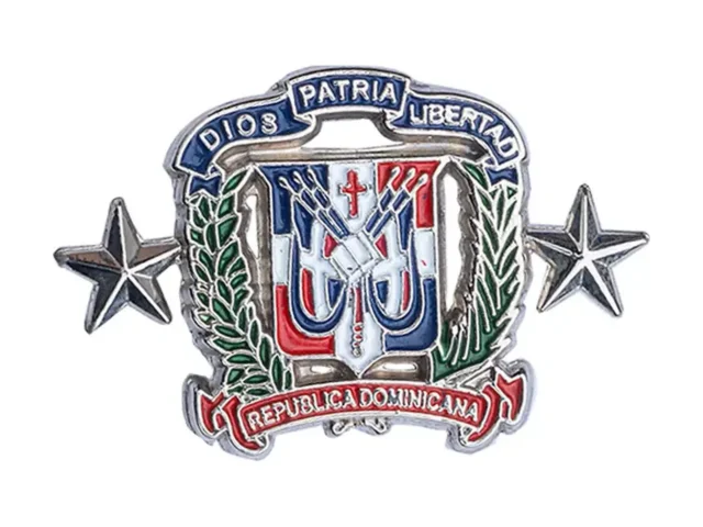 Insignia metálica de Mayor General — grande