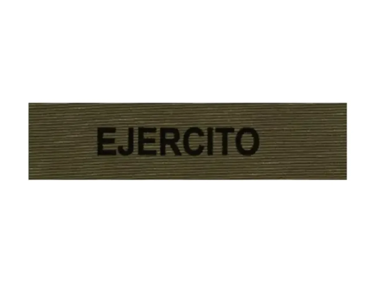 Rótulo Ejército