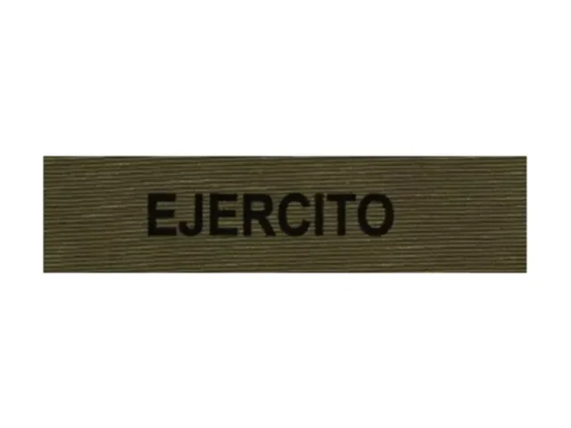 Rótulo Ejército